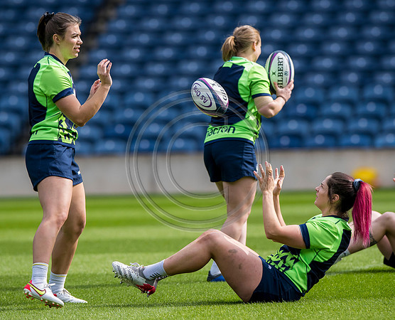 Scotland Womens team training