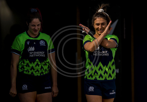 Scotland Womens team training