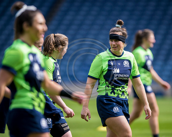 Scotland Womens team training