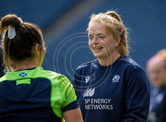 Scotland Womens team training