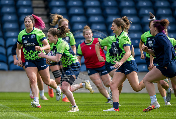 Scotland Womens team training