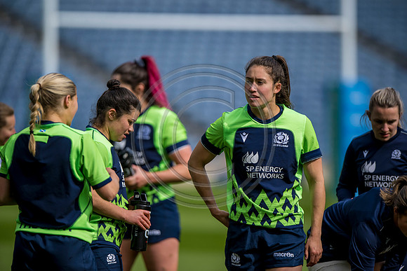 Scotland Womens team training