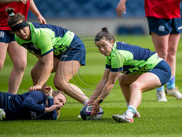 Scotland Womens team training