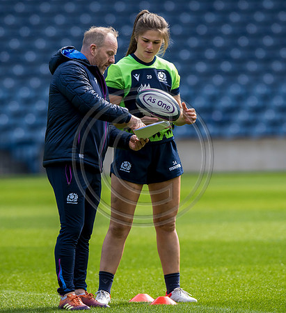Scotland Womens team training