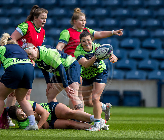 Scotland Womens team training