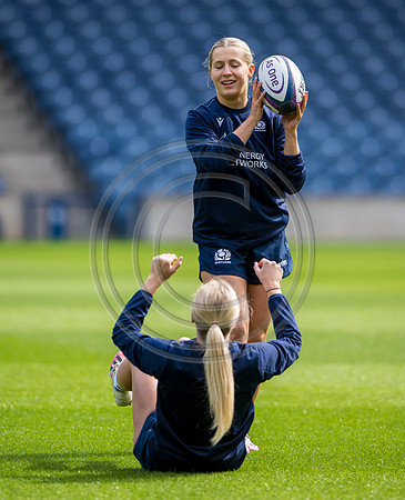 Scotland Womens team training