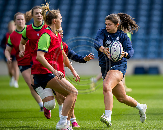 Scotland Womens team training