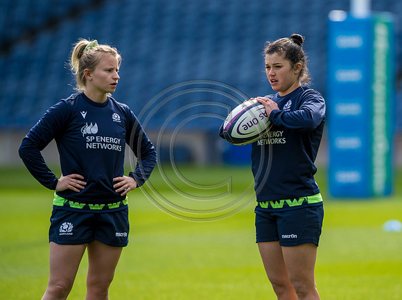 Scotland Womens team training
