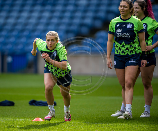 Scotland Womens team training
