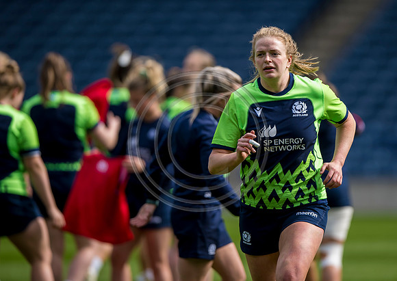 Scotland Womens team training