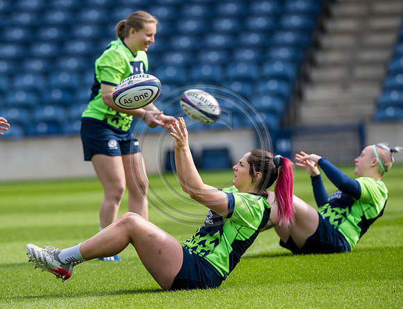 Scotland Womens team training