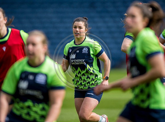 Scotland Womens team training