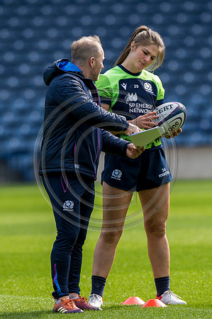 Scotland Womens team training