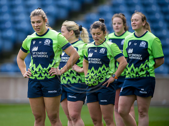 Scotland Womens team training