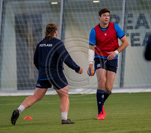 Scotland Rugby Training