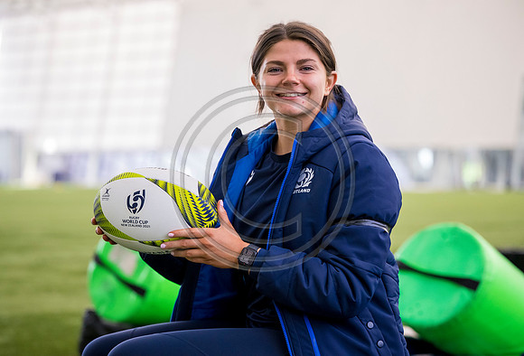 Scotland WomenÕs rugby team training ahead of the world cup in New Zealand