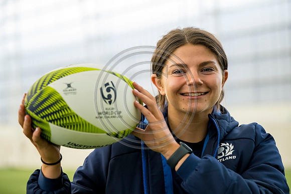 Scotland WomenÕs rugby team training ahead of the world cup in New Zealand