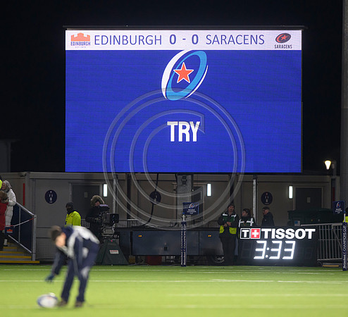 Edinburgh v Saracens