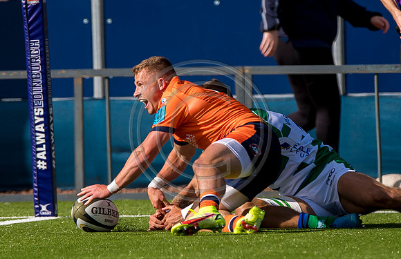 Edinburgh rugby v Benetton