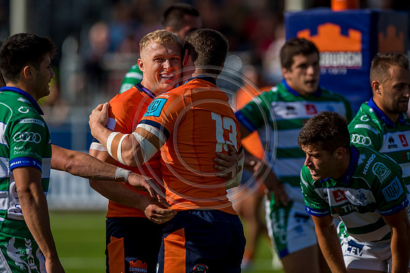 Edinburgh rugby v Benetton