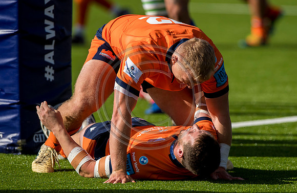 Edinburgh rugby v Benetton