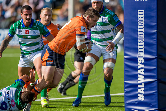 Edinburgh rugby v Benetton