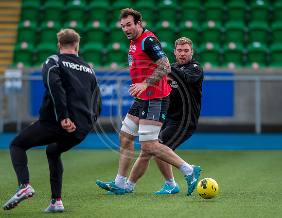 Glasgow Warriors Training