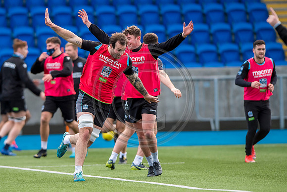 Glasgow Warriors Training