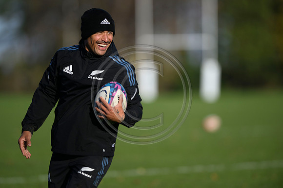 All Blacks training
