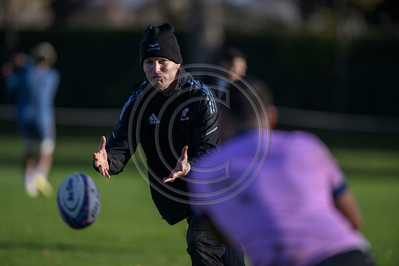All Blacks training