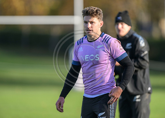 All Blacks training
