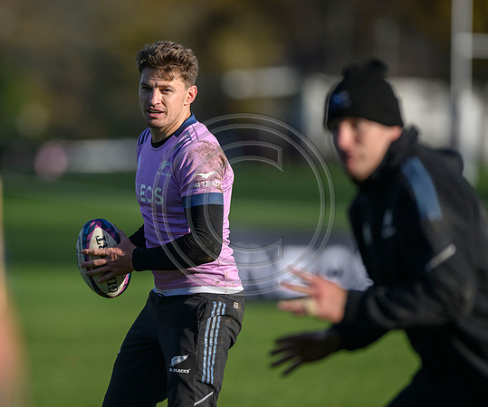 All Blacks training