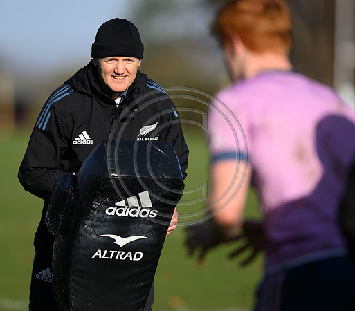 All Blacks training