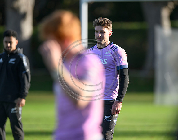 All Blacks training