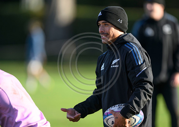 All Blacks training