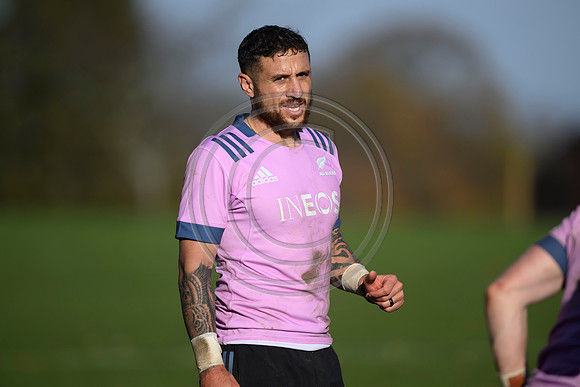 All Blacks training