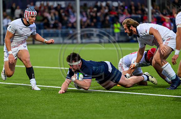 U20s trophy Scotland v USA