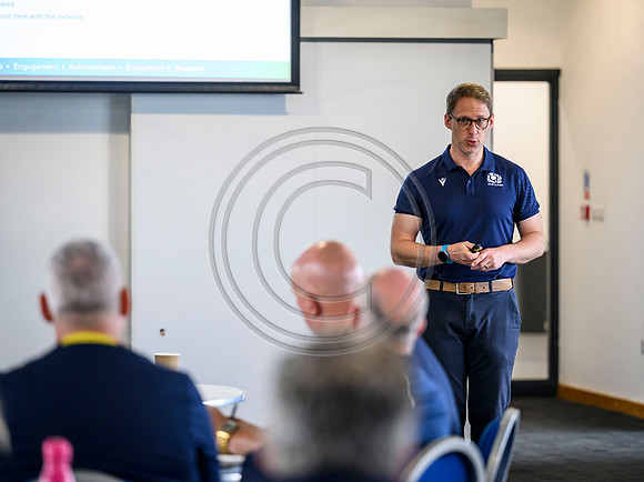 Club leaders from the West region gather for a seminar about the season ahead.