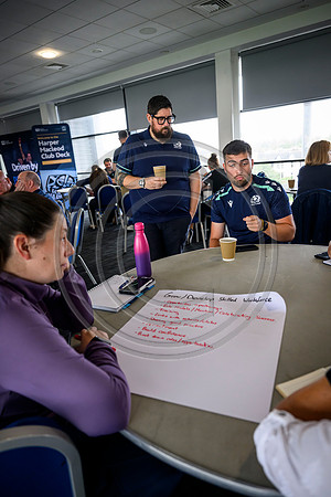 Club leaders from the West region gather for a seminar about the season ahead.