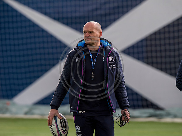 Scotland rugby training