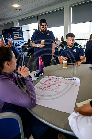 Club leaders from the West region gather for a seminar about the season ahead.