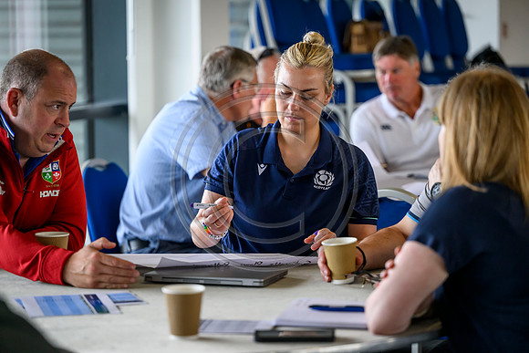 Club leaders from the West region gather for a seminar about the season ahead.