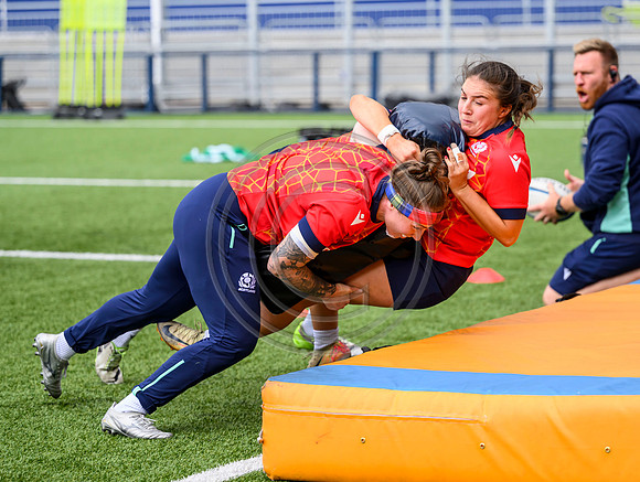Scotland Women Rugby Training