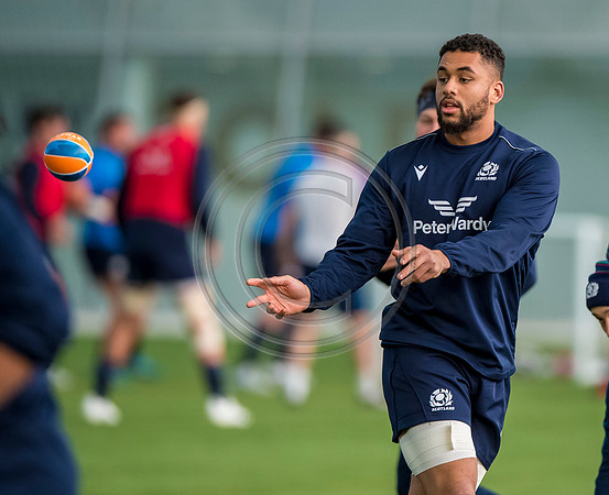 Scotland rugby training