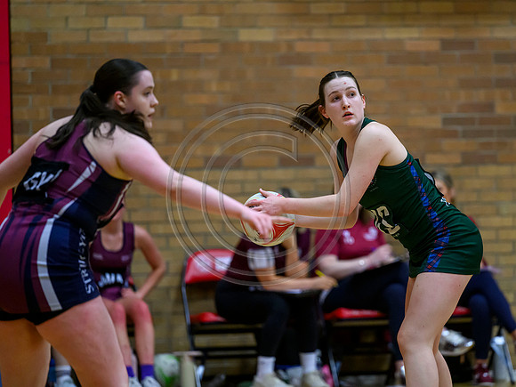 Netball Scotland National League Finals University of Strathclyde v Edinburgh University