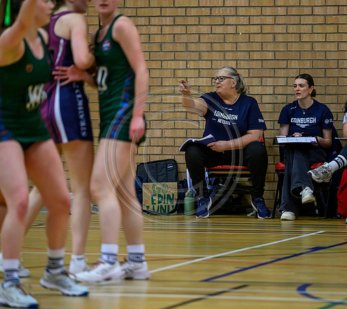 Netball Scotland National League Finals University of Strathclyde v Edinburgh University