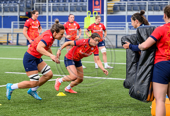 Scotland Women Rugby Training