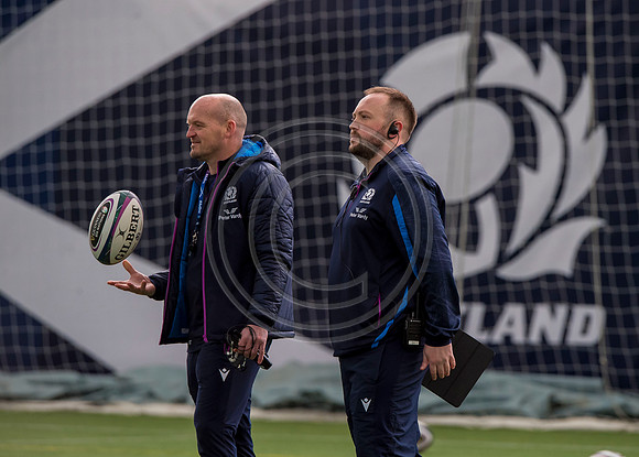Scotland rugby training