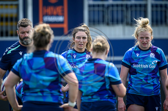 Scotland Women training