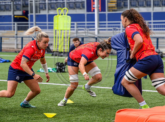 Scotland Women Rugby Training